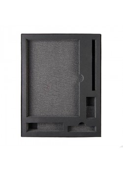 Коробка 'Tower', сливбокс, размер 20*29*4.5 см, картон черный,300 гр. ложемент изолон