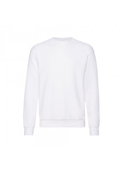 Свитшот с начесом 'Classic Set-In Sweat', белый_S, 80% х/б, 20% п/э, 260  г/м2
