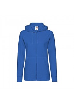 Толстовка женская LADIES LIGHTWEIGHT HOODED SWEAT 240, ярко-синий