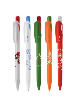 Ручка шариковая TWIN FANTASY, разные цвета