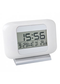 Часы - метеостанция настольная с календарем 'Tokio', белый