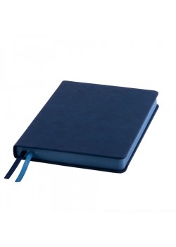 Ежедневник датированный Softie, А5, темно-синий, кремовый блок, темно-синий обрез, тёмно-синий