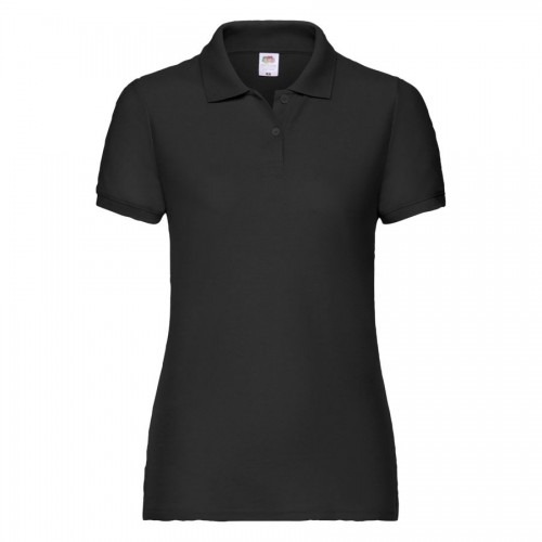 Поло женское 65/35 POLO LADY-FIT 180, черный