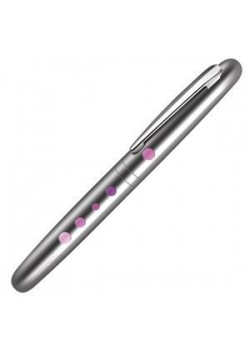 Ручка шариковая SPOT, розовый, серебристый