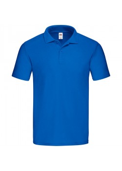 Поло мужское 'Original Polo', синий_L, 100% х/б, 185г/м², ярко-синий