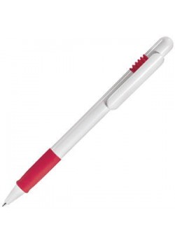 DUNE GRIP, ручка шариковая, белый, красный