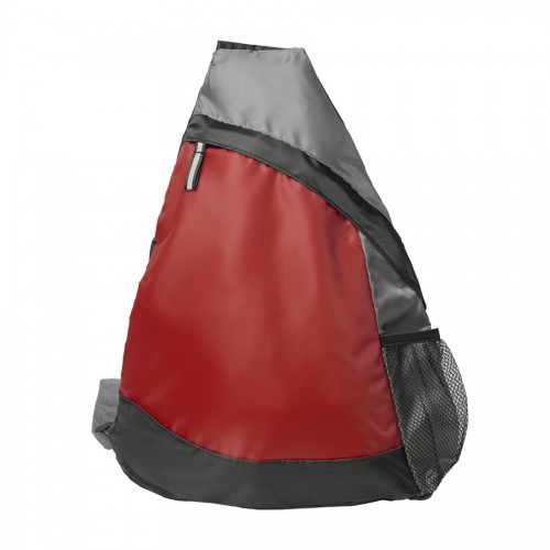 Рюкзак Pick, красный/серый/чёрный, 41 x 32 см, 100% полиэстер 210D, черный