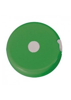 Рулетка 'Кнопка' (1,5 м), светло-зеленый