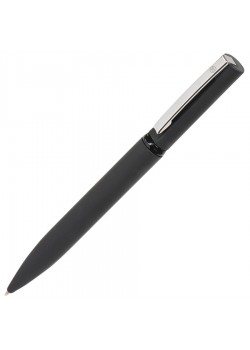 Ручка шариковая MIRROR, покрытие soft touch, черный