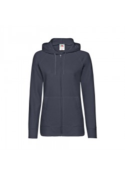 Толстовка женская LADIES LIGHTWEIGHT HOODED SWEAT 240, темно-синий