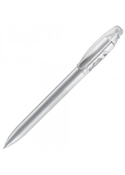 Ручка шариковая X-3, белый, серый
