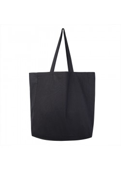 Большая сумка шоппер хлопковый MALL BIG 220, чёрный