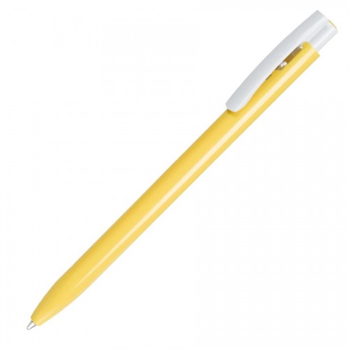 Ручка шариковая ELLE, желтый, белый