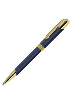 Ручка шариковая ADVOCATE, синий, золотистый