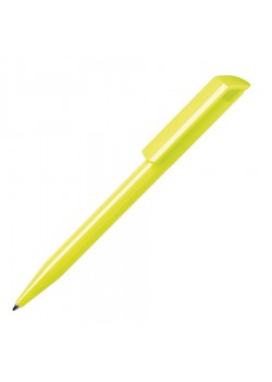 Ручка шариковая ZINK, неон, желтый