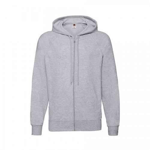 Толстовка мужская LIGHTWEIGHT HOODED SWEAT JACKET 240, серый