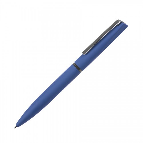 Ручка шариковая FRANCISCA, покрытие soft touch, синий
