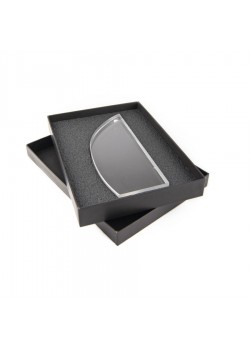 Награда TUSK в подарочной коробке, матовые грани, 85х210х20 мм, акрил, прозрачный