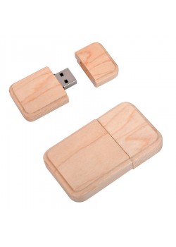 USB flash-карта 'Wood' (8Гб), бежевый