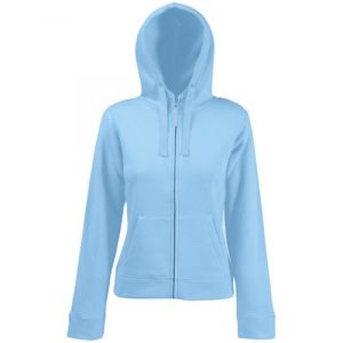 Толстовка женская 'Lady-Fit Hooded Sweat Jacket', голубой