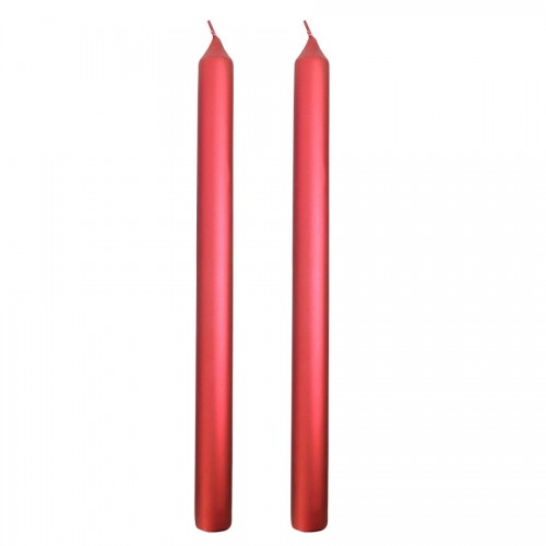 Свечи подарочные 'ВЕЧЕР', 2 шт, красный
