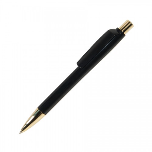 Ручка шариковая MOOD GOLD, черный, золотистый