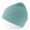 Шапка OAK рельефной вязки, с отворотом, из пряжи Polylana®, голубой