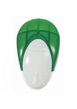 Мемо-холдер на липучке с держателем для авторучки, зеленый, серебристый