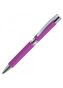 Ручка шариковая CITRUS, розовый, серебристый