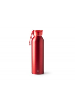Бутылка LEWIK из переработанного алюминия, 600 мл, красный
