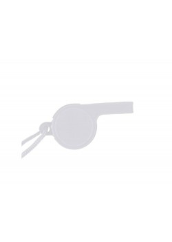 Свисток CARNIVAL с ремешком на шею, белый