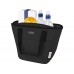 Пищевая сумка-холодильник Joey из брезента, переработанного по стандарту GRS, объемом 6 л на 9 банок, черный