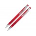 Набор Онтарио: ручка шариковая, карандаш механический, красный/серебристый
