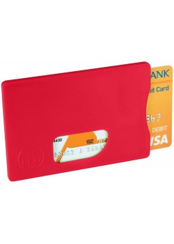 Защитный RFID чехол для кредитной карты Arnox, красный
