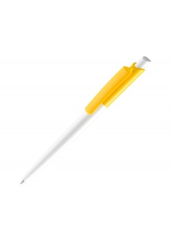 Шариковая ручка Vini White,  белый/желтый