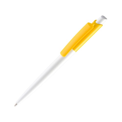 Шариковая ручка Vini White, белый/желтый