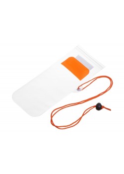 Влагостойкий чехол Repel, оранжевый/прозрачный