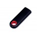 USB-флешка промо на 8 Гб прямоугольной формы, выдвижной механизм, красный