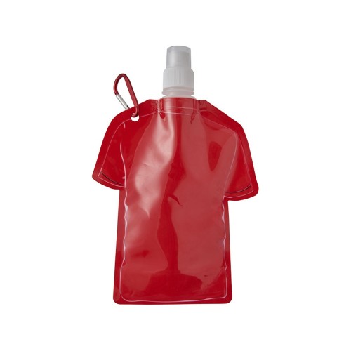Емкость для воды в виде футболки Goal, красный