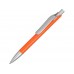 Ручка металлическая шариковая Large, оранжевый/серебристый