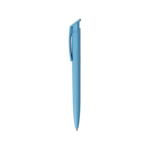 Шариковая ручка из переработанного rPET материала RECYCLED PET PEN F, матовая, голубой