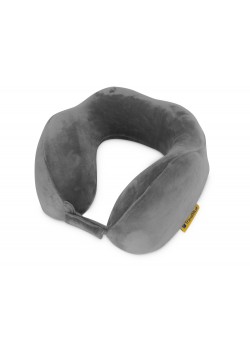 Подушка набивная Travel Blue Tranquility Pillow в чехле на молнии, серый
