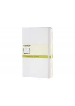 Записная книжка Moleskine Classic (нелинованный) в твердой обложке, Large (13х21см), белый