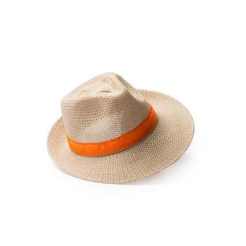 Элегантная шляпа BELOC из синтетического материала с тесьмой, песок