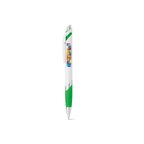 MOLLA. Шариковая ручка с противоскользящим покрытием, Зеленый