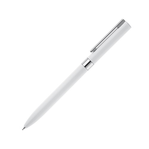 CLARE. Алюминиевая шариковая ручка, Белый