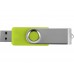 Флеш-карта USB 2.0 512 Mb Квебек, зеленое яблоко