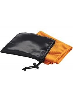 Охлаждающее полотенце Peter в сетчатом мешочке, оранжевый