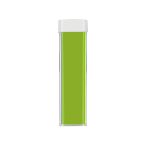 Портативное зарядное устройство Ангра, 2200 mAh, зеленое яблоко