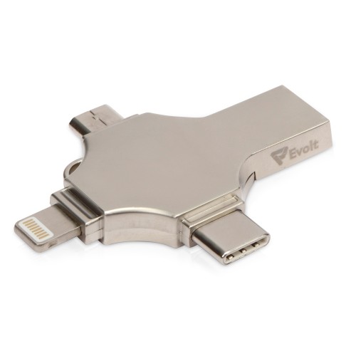 USB-флешка 3.0 на 32 Гб 4-в-1 Ultra в подарочной коробке